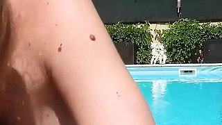 Saffira Yakkuza Cocks Suck in the Car and Loves Getting Pounded Deep by the Pool