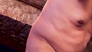 Kicked cock