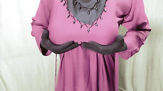 Beautiful Amena Bhabhi has sex indoors wearing a burqa and hijab