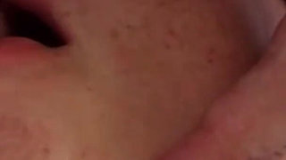 Hot Threesome! Dark-haired Horny Slut! Gets Fucked by Big Cocks!