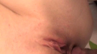 Lanny could barely take the huge monster black cock that was thrust into her asshole