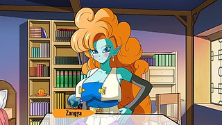 Dragon Ball android maid gets naughty in hybrid eroventures by LoveSkySanX
