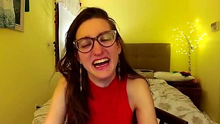 Amateur striptease and Solo masturbation