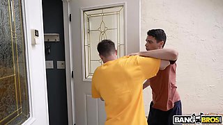 Horny Guys Cum Clean