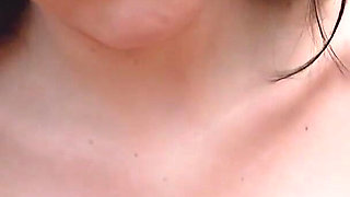Busty Cock Whore Kiss Cat Blows and Foot Fucks You in POV
