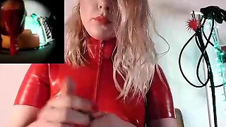 Blonde emo amateur solo masturbation