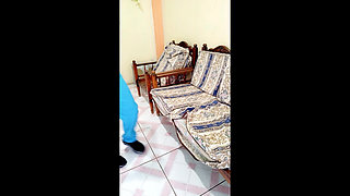 Nurse Was Notified by the World's Health Ministry with 20 Days off and Celebrates by Doing Porn
