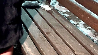 Open toe heels teasing