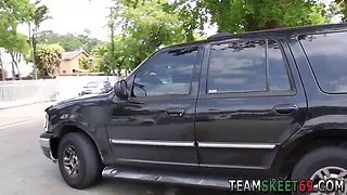 Smalltits mexican teenie cum