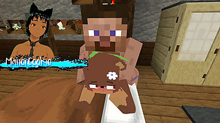 The Jenny Mod Fapcraft Minecraft - Its Bia and Allie the Genie and I Am Fucking Them Both