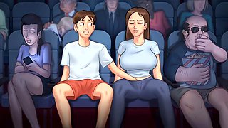 Playing adult games with a family twist featuring animated big boobs and big asses