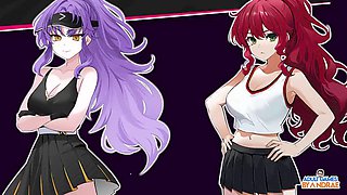 Ep8: Hentai Scenes with Ayaka, Kimiko and Miki - Academy Love Saga: Tennis Angels Ex