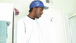 Big cocks and natural tits in a bathroom encounter