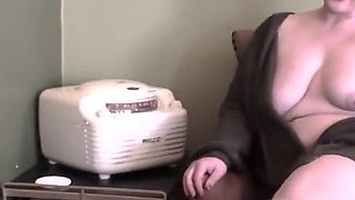 Dirty Nylon Whore Cums in Her Pantyhose Sniffing Them and Describing Her Smells
