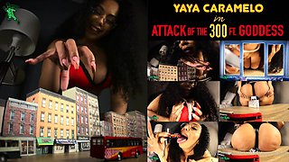 Giantess femdom goddess teasing with her perfect big booty