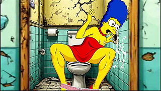Slutty Cuckold Wife Compilation. Cartoon, Simpson Parody