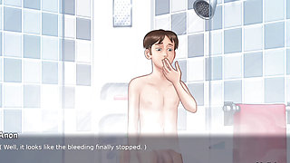 Bathroom mai hi chod dala chod chod kar pura lada andar dal diya  or pura lal kar dali chut summertime saga game