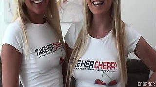 Perverted lesbians soul-stirring porn video