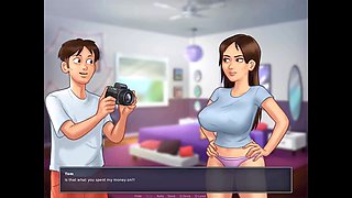 Summertime Saga delivers epic tit crushing and super sexy scenes