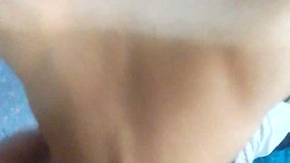 Sexy Hot Teen Step Daughter Gives Step Daddy Handjob and Sits on His Cock