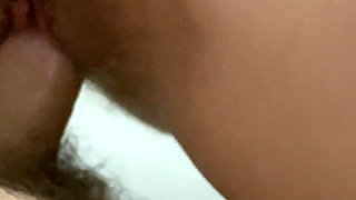 POV Fuck Pregnant Hairy Pussy
