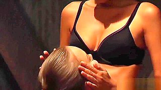 Lesbian Mistress Unleash Slave Just To Play With Her