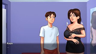 Dirty American MILF Fuck in Summertime Saga Game - New Unlocked Update