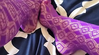 Maitresse Madelines solo foot fetish POV