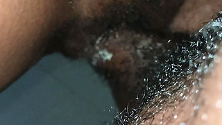 Creaming Hairy Pussy Fucked Hard by BBC