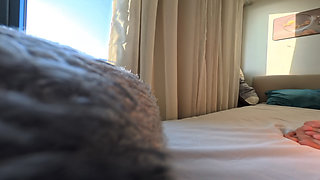 VR Cozy Bed 360 POV From Behind