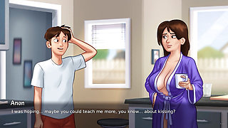 Stepmom Debbie dexxie summertime saga game