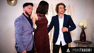 PURE TABOO Violet Starr Gives Her Virginity To Protective Stepbro Over Toxic BF Drama On Prom Night