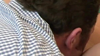 Victoria Summers & Seth Strong in a fuck scene of "Fucking my big ass hot stepdaughter