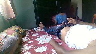 Real Indian Maid Flashing Surprise with Riya and Shipon Homemade Desi