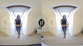 Bear Naked - Petite Teen Strips Off Jeans - Sexlikereal