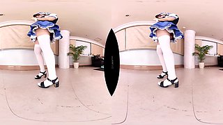 Beautiful Schoolgirl Panty Shot Joi Part 2 - Uniform Panty Upskirt