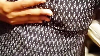 Malayali step sister showing her thick nipples and big ass