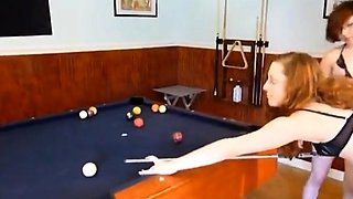 Lesbian Pool Masturbation