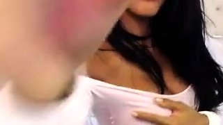 Hot Amateur Babes with Big Boobs Have Some Titty Fucking Fun