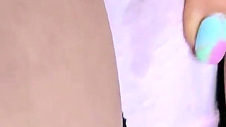 Almost Caught While Stranger Cums Inside Wife's Panties in Mall Toilet