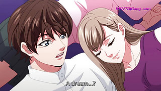 Final sex scene - Kanade rides Ryota's cock while Momoka swallows every last drop!