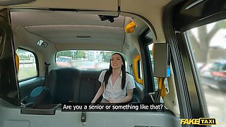 Faux taxi teen music student Celestina Blooms luvs Big Dick fucking public xxx point of view hot eating cock