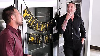 Jada Kai and Danni Rivers - Graduation Daughter Bangers