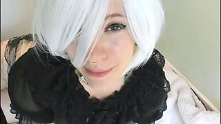 Asian Blonde Masturbates For Cam ofcams