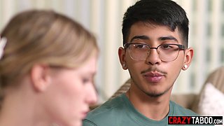 A shy guy fucks popular cheerleader