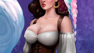 3d animated, girls masturbating, hentai anime