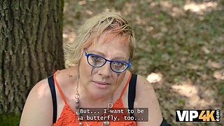 Valentina Sierra & friends indulge in public sex with big tits & saggy titties