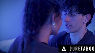 Little off bestie's step-bro fucked in anal her curly friend Hazel Moore