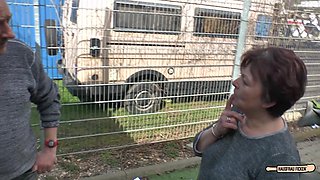 AmateurEuro - BIG BEAUTIFUL WOMEN Amateurs German granny enjoys hard fuck intercourse session and spunk on jugs