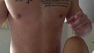 18yo Spanish Girl Tries White Bodybuilder Cock